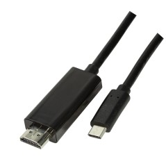 LogiLink USB Type-C cable, C/M to